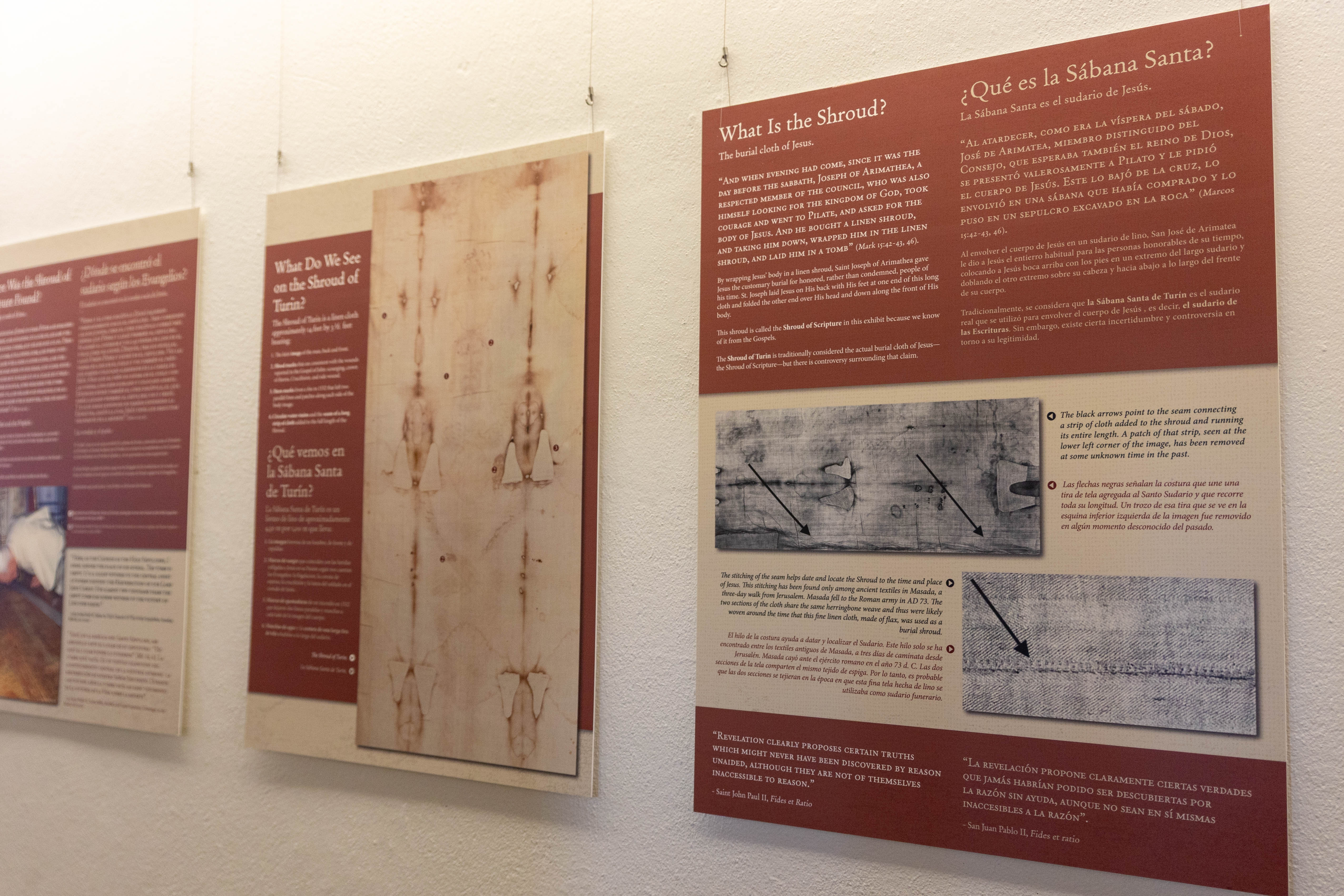 Shroud of Turin Exhibit at ɫ��ӰƬ