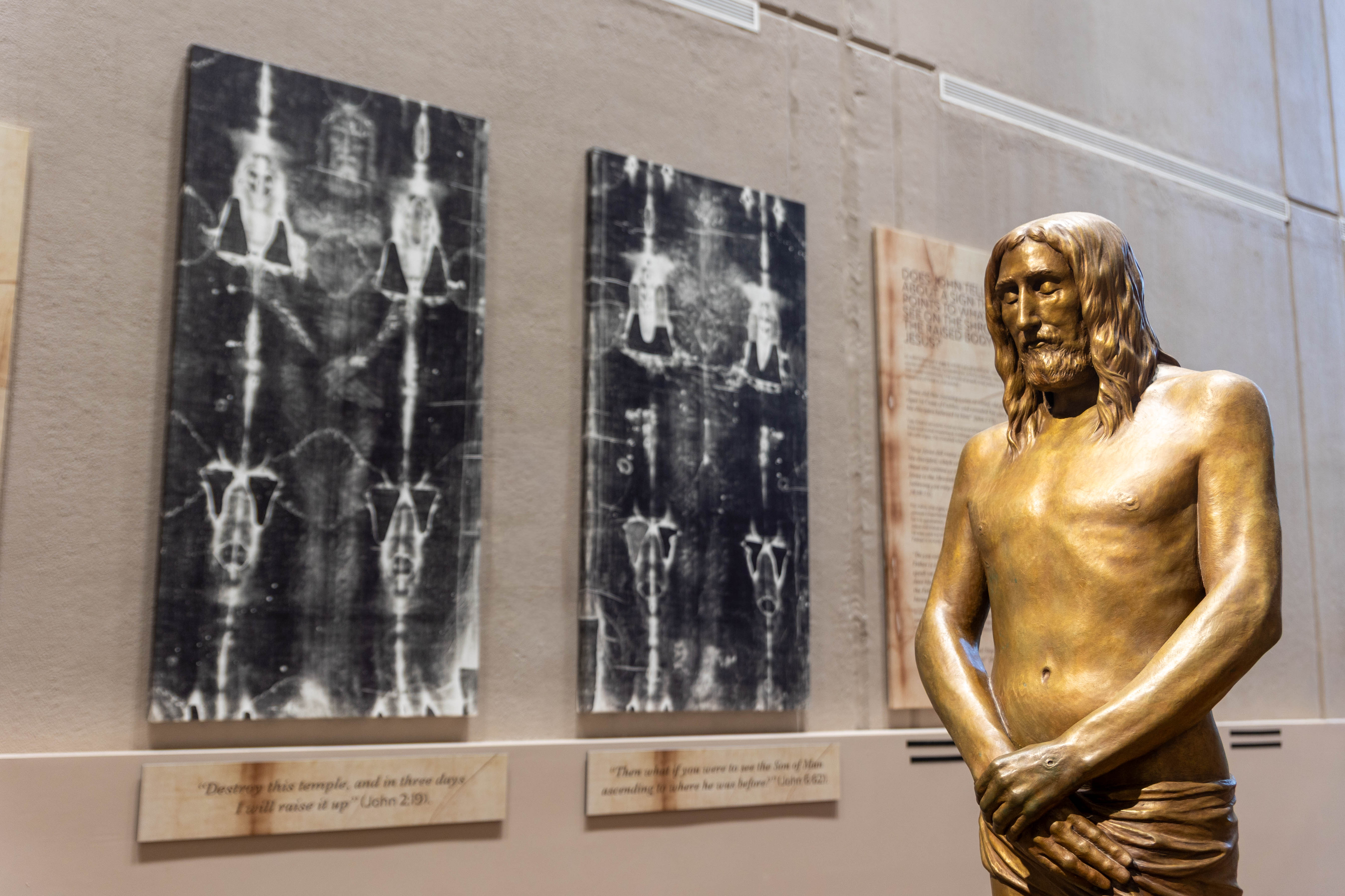Shroud of Turin Exhibit interior