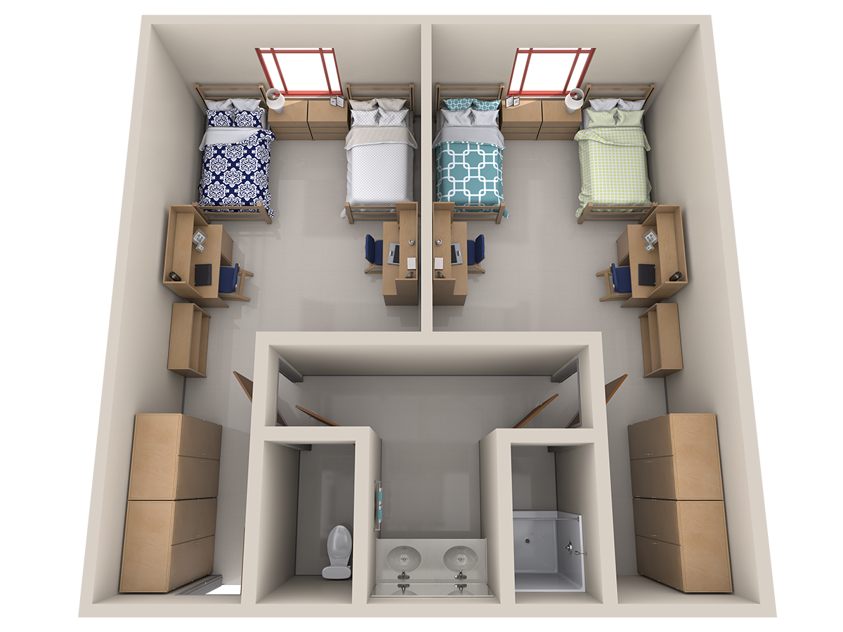 Saint Joseph Hall layout